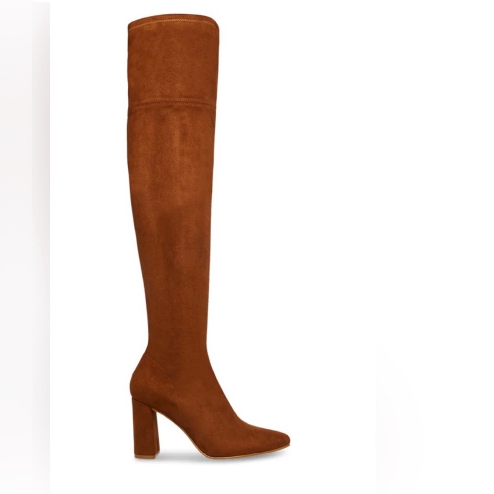Steve Madden Ramona Chestnut Over the Knee Boots